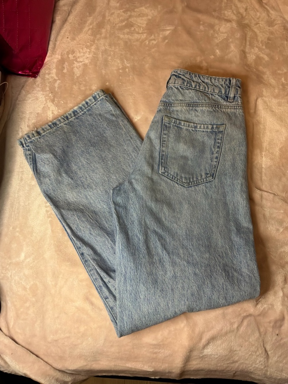 68 ~ Garage Wide-Leg Distressed Jeans - Picture 3 of 5